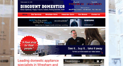 Desktop Screenshot of discountdomestics.co.uk